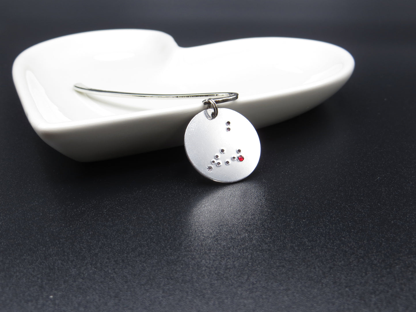 Zodiac Constellation with Birthstone Bookmark