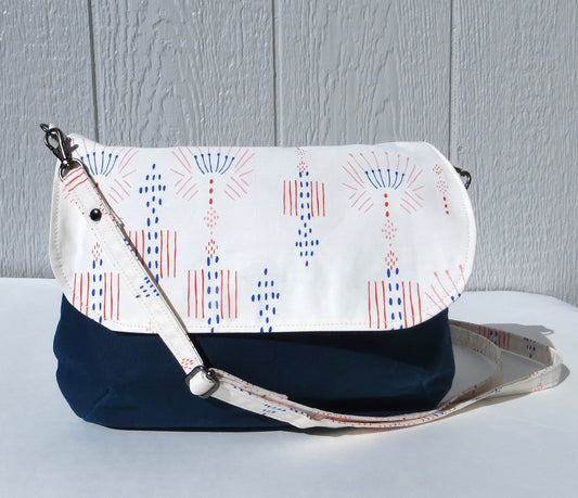 Waxed Canvas Crossbody